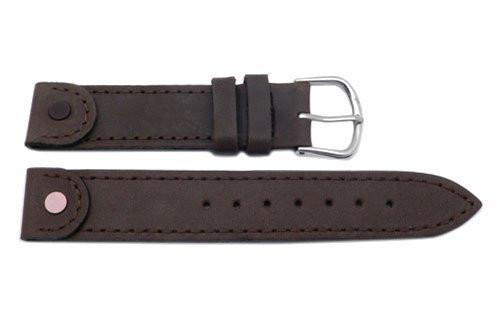Genuine Swiss Army Brown Leather Ladies' Cavalry Watch Strap