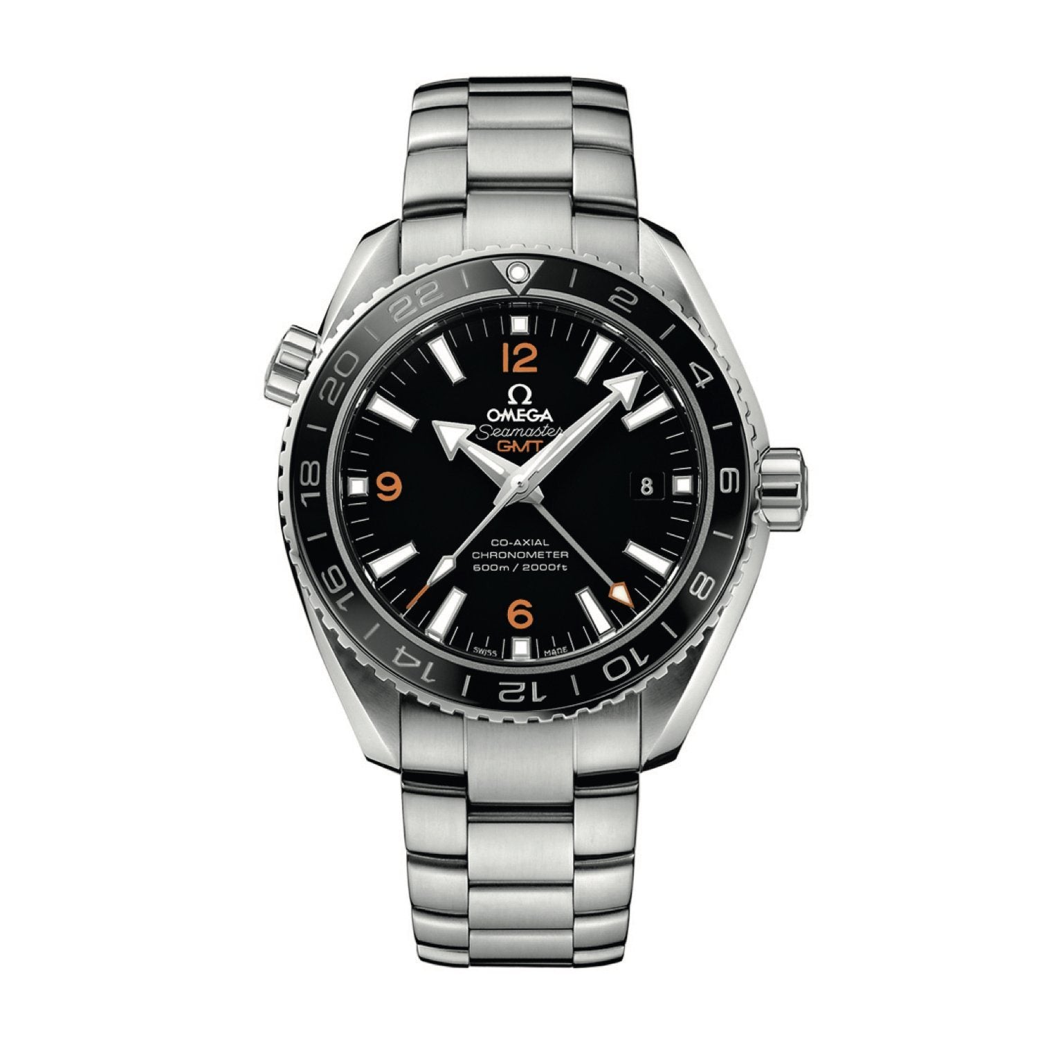 Omega 21mm Planet Ocean Steel Bracelet