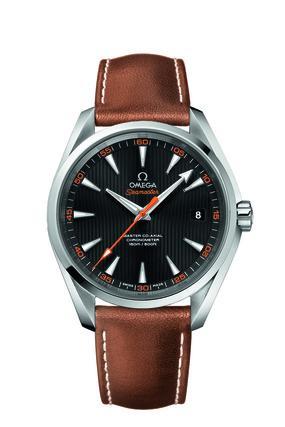 Omega 20mm Brown Calf leather Strap 032CUZ000918 image