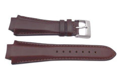 Genuine Swiss Army Brown Smooth Leather 16mm Peak Watch Strap
