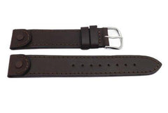Genuine Swiss Army Brown 18mm Leather Men's Cavalry Watch Band