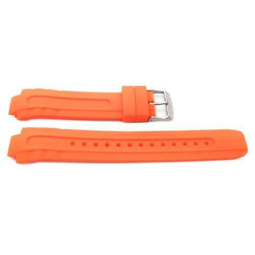 Genuine Citizen Orange Rubber Eco-Drive Pro Diver 14mm Long Watch Band