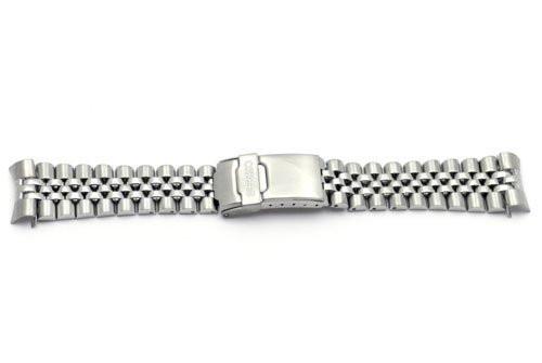 Seiko Stainless Steel Double Locking Clasp 22mm Watch Band