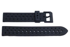 Genuine Swiss Army Black Rubber Renegade 19mm Watch Band