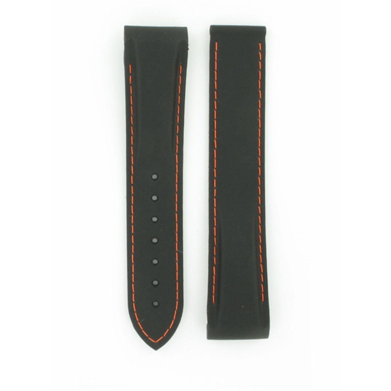 Omega 20mm Planet Ocean Black Rubber Strap 98000377 image