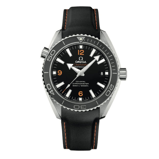 Omega 20mm Planet Ocean Black Rubber Strap 98000377