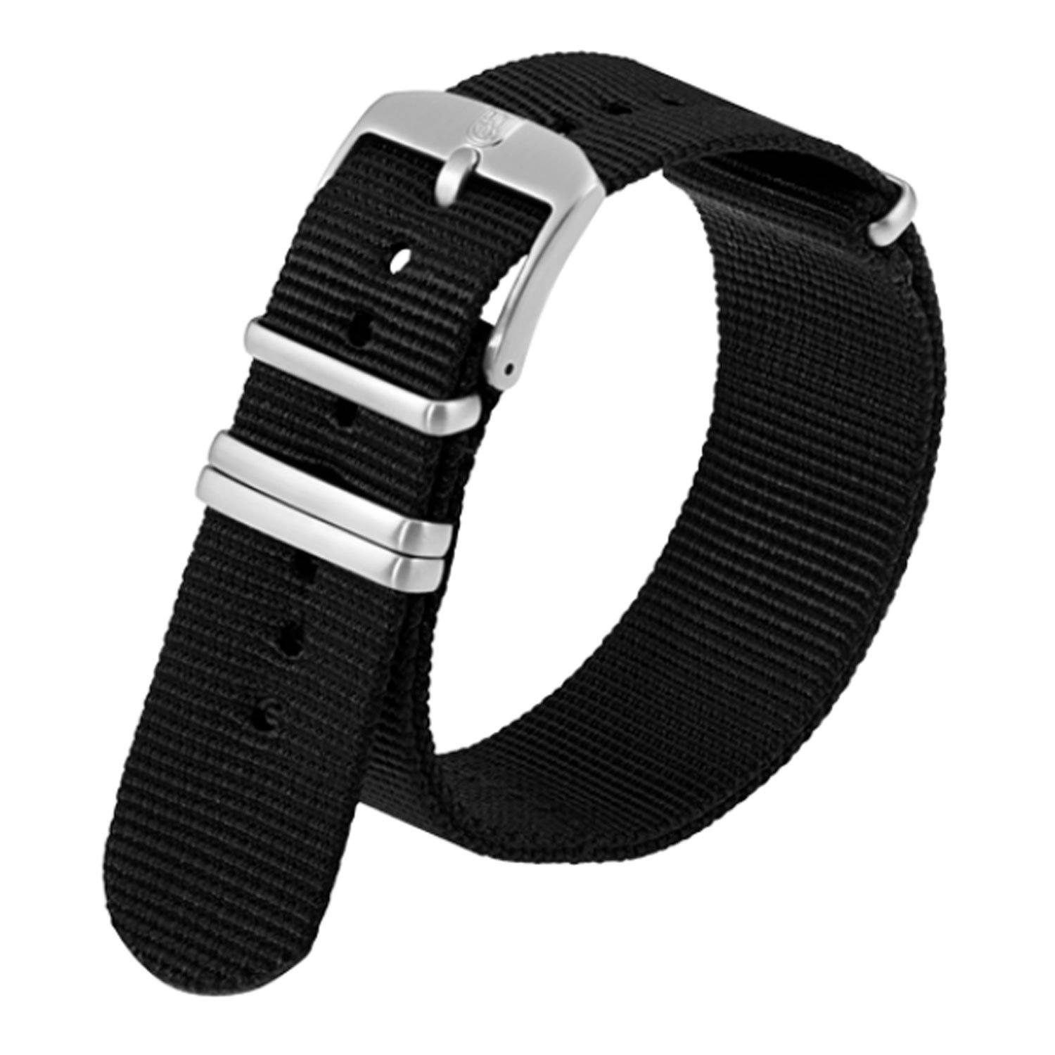 Luminox 22mm Black Nato Strap FNX.2201.20Q.K image