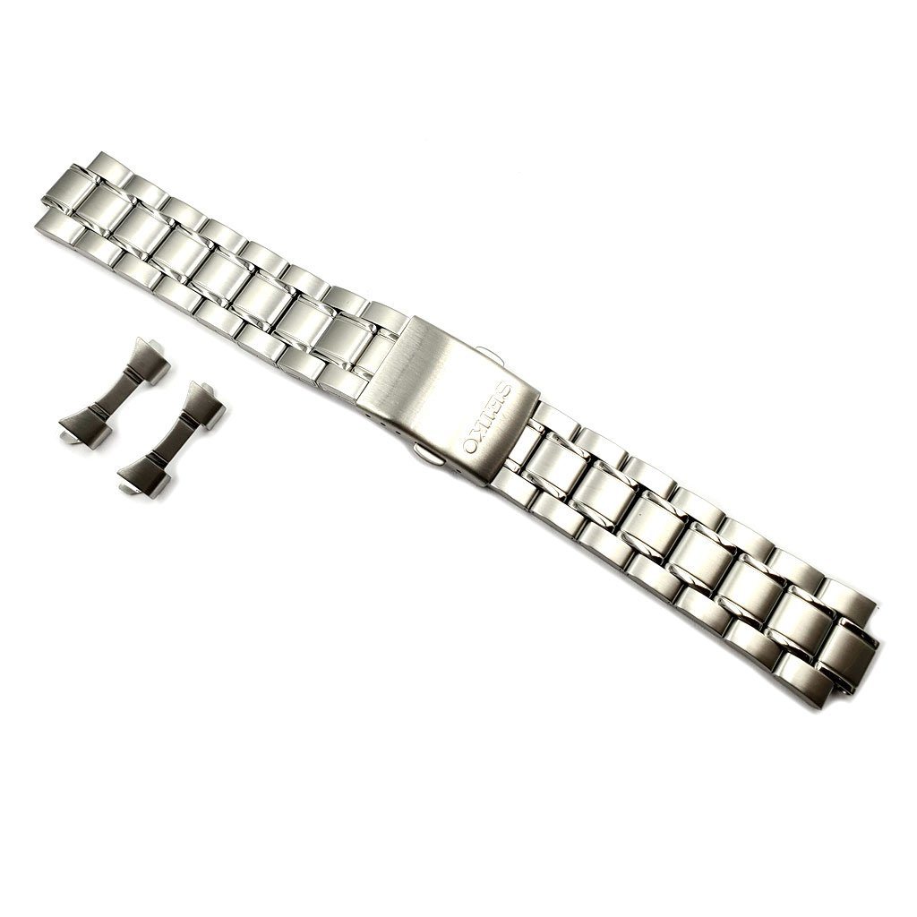 Genuine Seiko 20mm Stainless Steel Watch Bracelet image