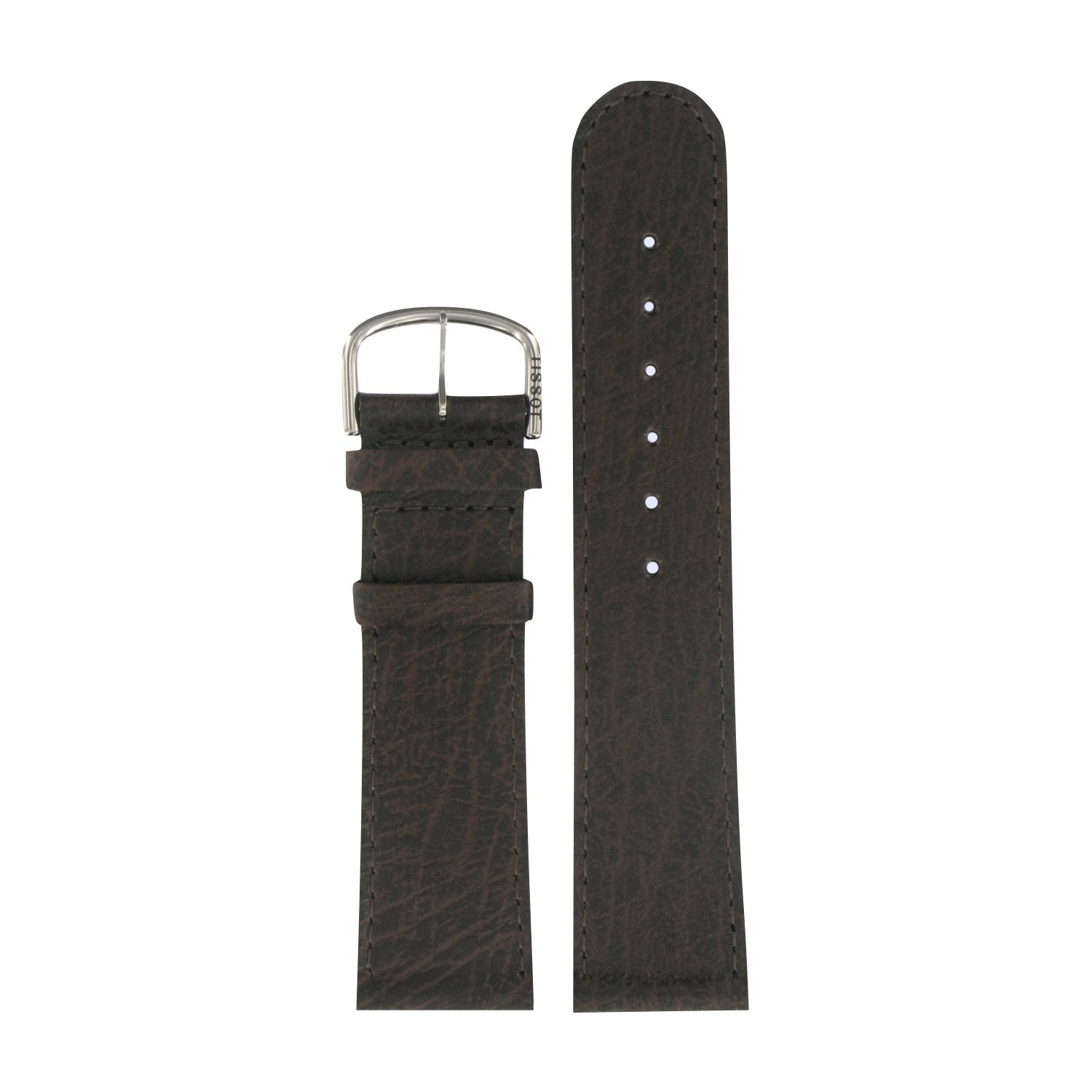 Genuine Tissot 22mm Two Timer Brown Leather Strap by Tissot