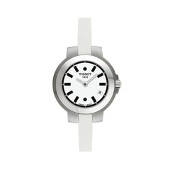 Tissot 6mm Spicy White Leather Strap image