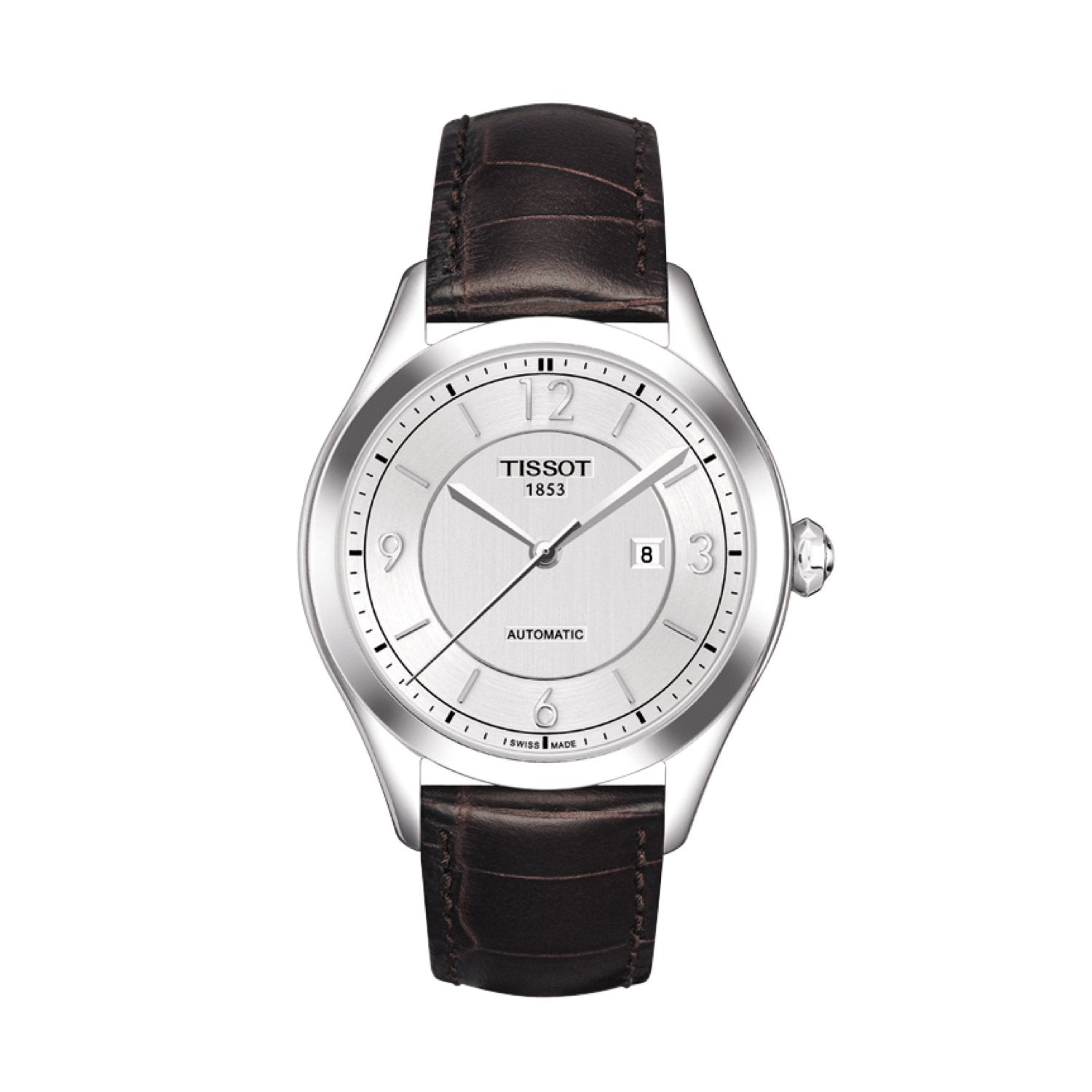 Tissot 16mm T-One Brown Leather Strap image
