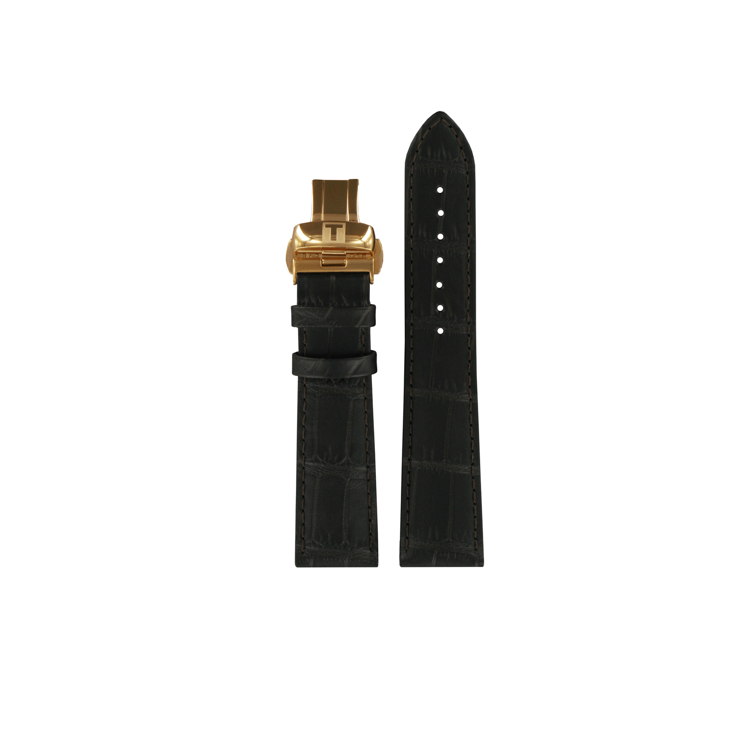 Tissot Leather Calfskin Brown Watch Strap 21mm T600036039 image