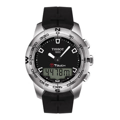 TISSOT T-TOUCH II BLACK RUBBER STRAP image