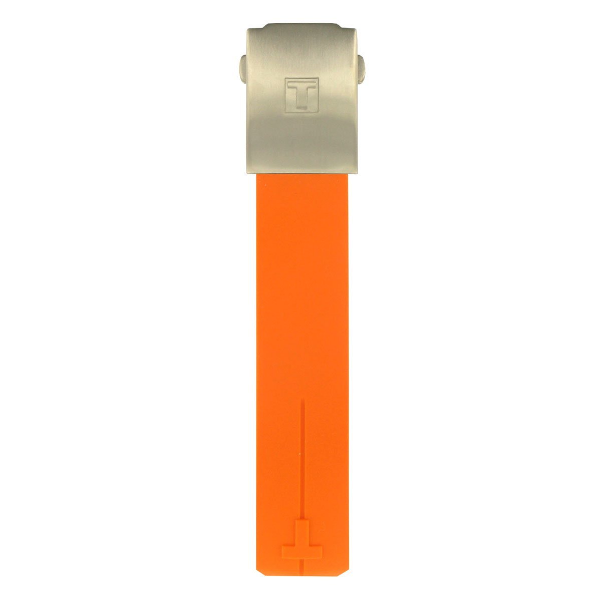 TISSOT T-TOUCH II ORANGE SILICONE STRAP image