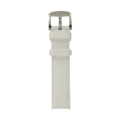Genuine Tissot 19mm Quickster White Silicone Rubber Strap by Tissot