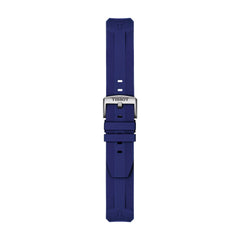 Tissot Strap T603040932 T-Touch Solar Blue Silicone Rubber Strap 22mm image