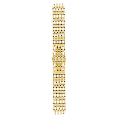 Genuine Tissot 16.8mm Six-T Gold Coated Steel Bracelet by Tissot