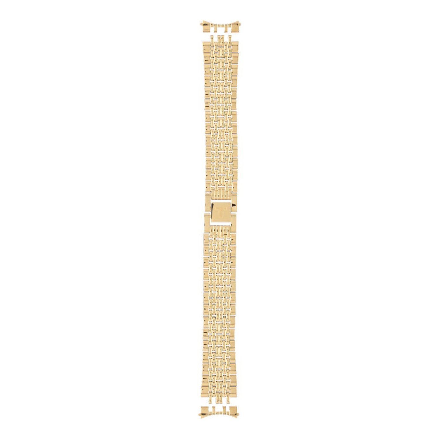 Genuine Tissot 18mm Desire Gold toned steel bracelet by Tissot