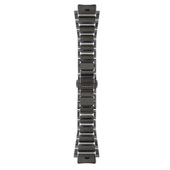 Genuine Tissot 27mm T-Moments ll Black Coated Steel Bracelet by Tissot