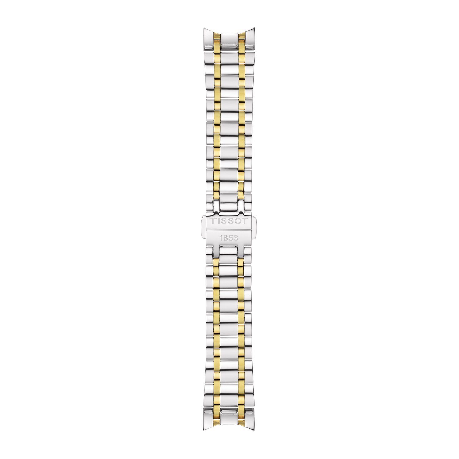 Genuine Tissot 18mm Couturier Two-Tone Coated Steel Bracelet by Tissot