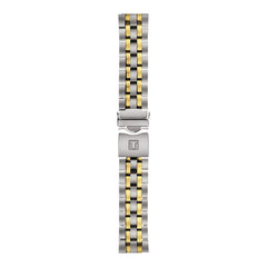 Tissot Stainless Steel Grey/Yellow Watch Bracelet T605043456 image