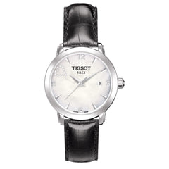 Tissot 13mm Every Time Black Leather Strap without Buckle image
