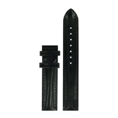 Genuine Tissot 16mm Cera Square Black Leather Strap Without Buckle by Tissot
