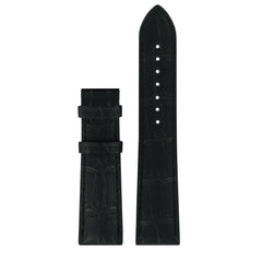 Genuine Tissot 21mm Chemin Des Tourelles Black Leather Strap without Buckle by Tissot