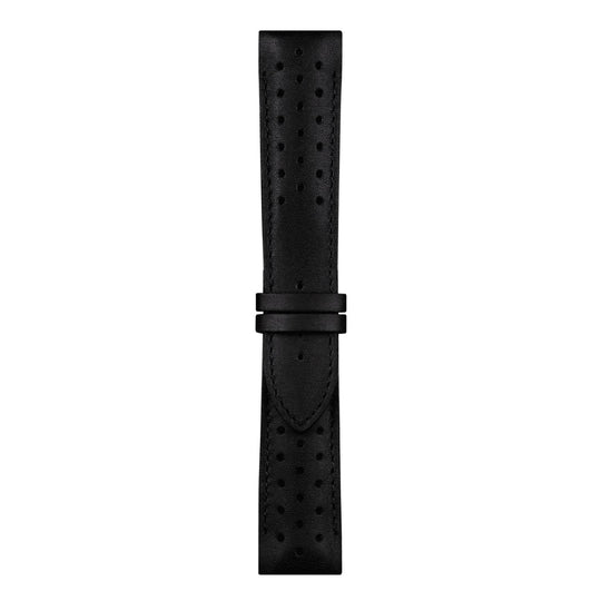 Tissot 22mm V8 Black Leather Strap without Buckle