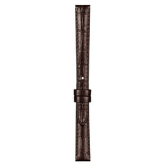 Genuine Tissot 12mm Le Locle Brown Leather Strap without Buckle by Tissot